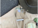 Vintage Orvis & Wilderness Pro Fishing Vests & Hat (CTF10)