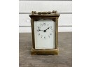 Antique Brass Carriage Clock And Opera Glasses (CTF20)