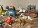 Vintage Metal Circus Toys And Cowboys (CTF10)