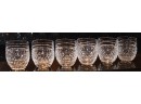 Six Waterford Castletown Crystal Rocks Glasses (CTF20)