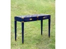 David Ross Chiba Blue Lacquered Console Table (CTF30)