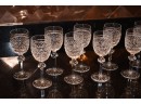 Eleven Waterford Castletown Crystal White Wine Glasses (CTF30)