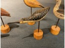 Five Contemporary Shorebird Decoys (CTF10)