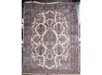 Antique Persian Room Size Oriental Rug (CTF30)
