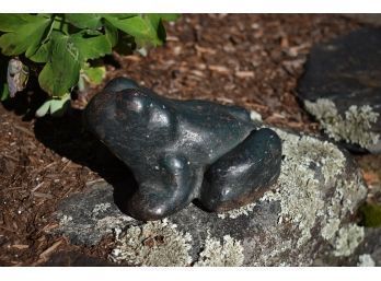 Antique Cast Iron Frog Doorstop (CTF10)