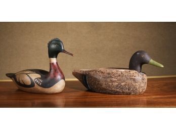 Two Vintage Duck Decoys (CTF20)