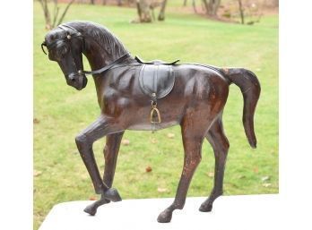 Vintage Leather Horse (CTF20)