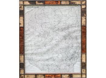 Reprint Of SR Stoddard 1912 Adirondacks Map (CTF20)