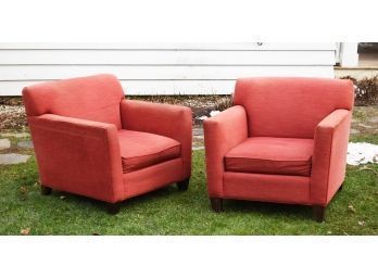 Crate And Barrel Club Chairs (CTF40)