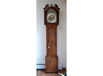 English Georgian Grandfather Clock, William Pearce Plymouth (CTF50)
