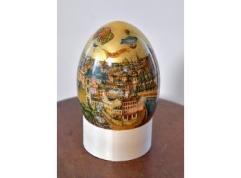 Contemporary Russian Glass Egg (CTF10)