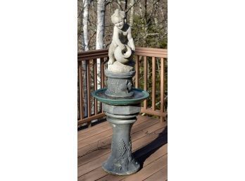 Vintage Cast Stone Fountain (CTF50)