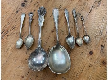 Assorted Antique Sterling, 8.5ozt, 7pcs (CTF10)