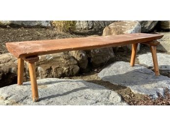 19th C. Country Farmers Bench (CTF20)