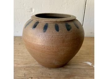 20th C. North State Pottery, NC Stoneware Jar (CTF10)