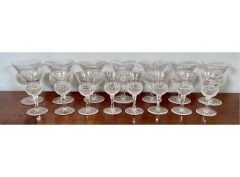 Edinburgh Crystal Thistle Sherry And Liquor Glasses, 14pcs (CTF30)