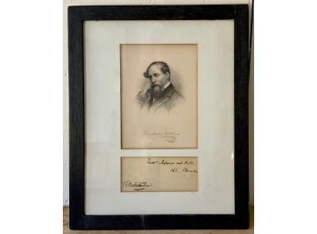 Charles Dickens Signature (CTF10)