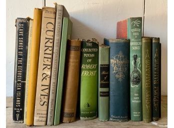 Vintage Books, Robert Frost, NH Poets & More, 14 Pcs (CTF20)