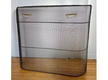 Vintage Wire Fireplace Screen (CT210)