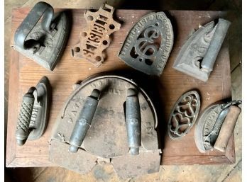 Antique Irons And Trivets (CTF10)