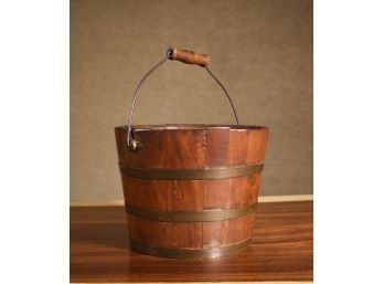 Antique Wooden Bucket (CTF20)