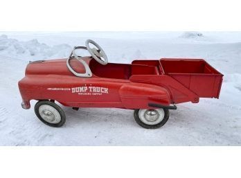 Vintage Childs Pedal Car, Jet And Flow Dump Truck (CTF20)
