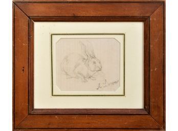 August Lancon Sketch, Rabbit (CTF10)