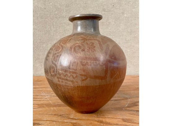 Pre-Columbian Style Pottery Vessel (CTF10)