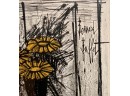 Bernard Buffet Lithograph, Flowers (CTF10)