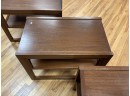 Three Vintage Mahogany End Tables (CTF20)