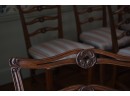 Fine Centennial Ribbon Back Mahogany Dining Chairs, 8pcs. (CTF40)
