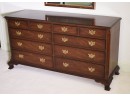 Vintage Kittinger Mahogany Double Dresser (CTF30)
