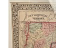 Augustus Mitchell 1868 Map Of VT And NH (CTF10)