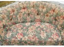 Baker Floral Upholstered Love Seat (CTF30)