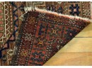 Vintage Bokara Oriental Scatter Rug (CTF20)