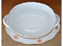 Herend Rust Bouquet Soup Tureen And Underplate (CTF20)