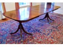 Vintage Regency Style Mahogany Dining Table (CTF40)