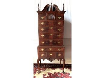 Antique Diminutive Queen Anne Style Highboy (CTF40)