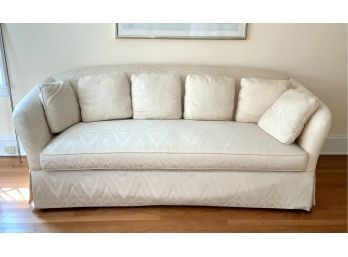 Sherrill Furniture Adams Interior Ivory Uphostered Couch (CTF40)