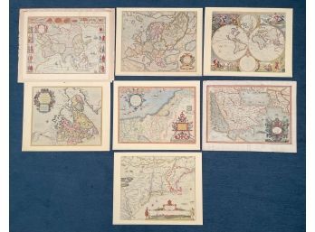 Seven Vintage And Antique Maps (CTF10)