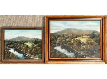 Two Sawyer Colored Photographs, Mt. Ascutney (CTF10)