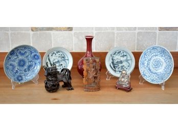 Vintage & Antique Chinese Collectibles, 8 Pcs (CTF20)