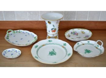 Six Pieces Herend Porcelain (CTF20)