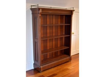 Antique Carved Mahogany Bookcase (CTF40)