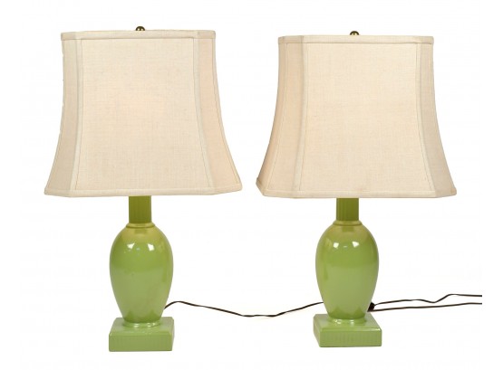Green Ceramic Table Lamps (CTF20)