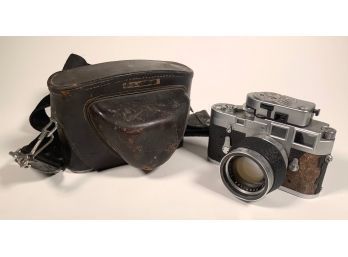 Vintage Leica M3 With Hot Shoe Meter And 50mm F1.4 Summilux Lens (CTF10)