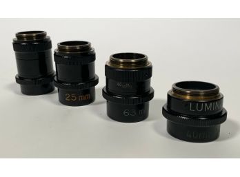 Four Carl Zeiss Luminar Macro Lenses (CTF10)