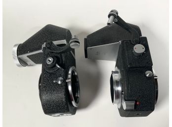 Two Leitz Visoflex 90 Degree Finders For Leica Cameras (CTF10)