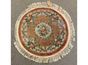 Round Floral Scatter Rug (CTF10)