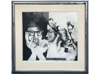 Carolyn Anderson Etching, Apothecary Three (CTF10)